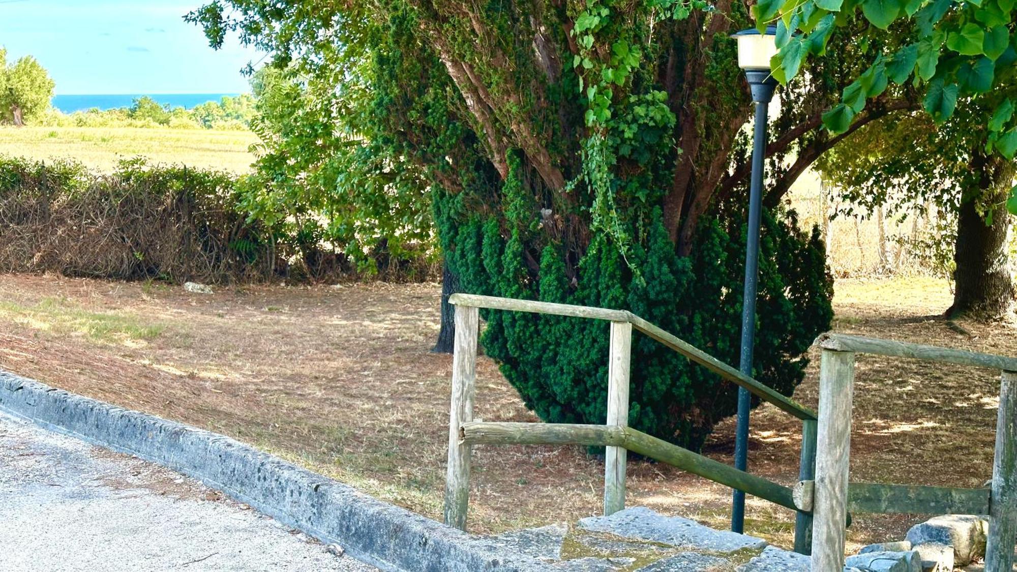 S214 - Sirolo, Trilocale Con Giardino In Zona Tranquilla Διαμέρισμα Εξωτερικό φωτογραφία