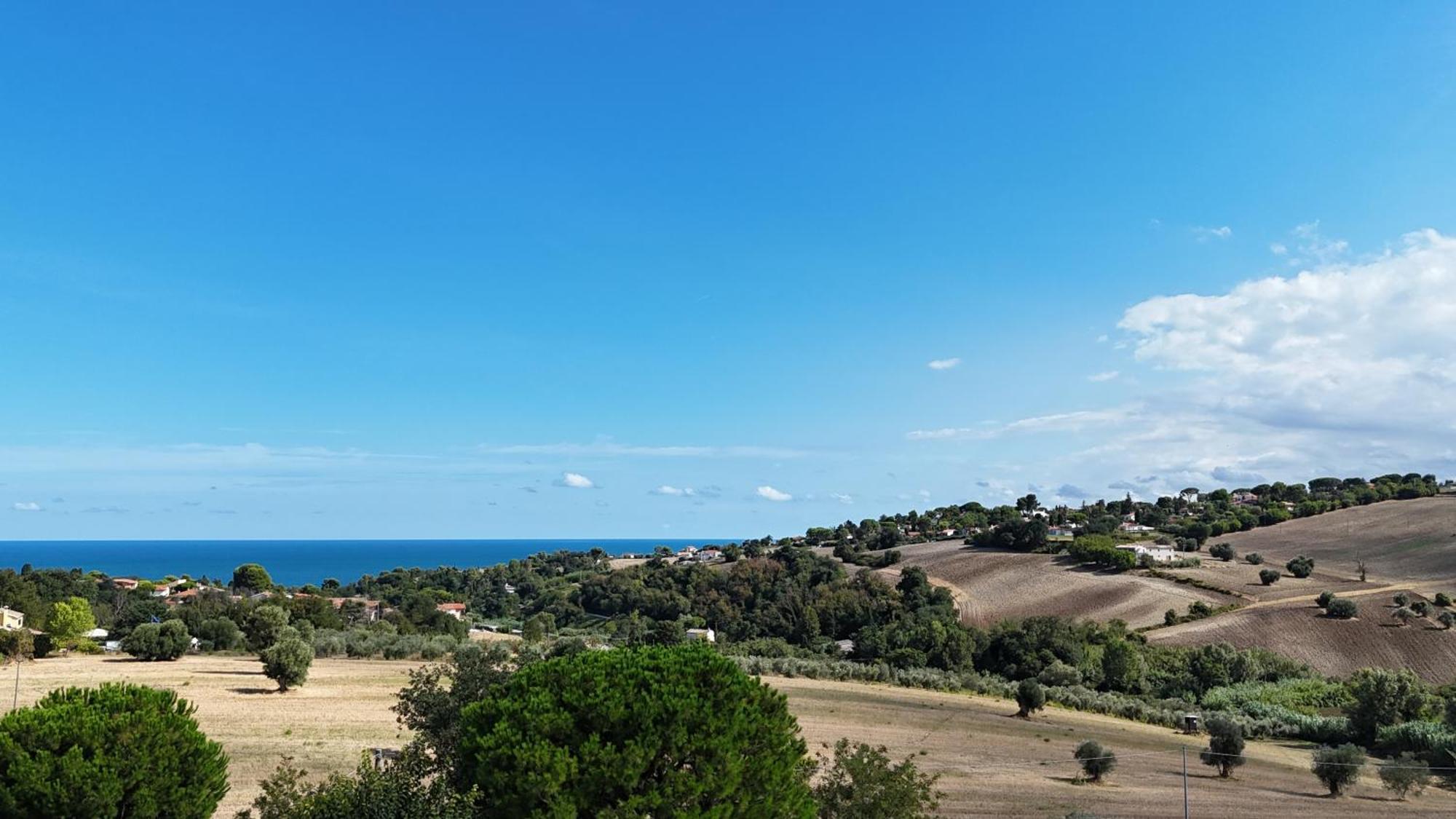 S214 - Sirolo, Trilocale Con Giardino In Zona Tranquilla Διαμέρισμα Εξωτερικό φωτογραφία